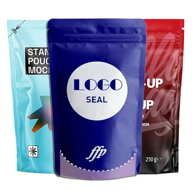 Stand Up Plastic Packaging Bag